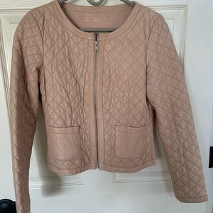 Quilted Leather Jacket